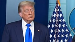 Donald Trump el viernes 27 de junio de 2025 en la sala de prensa de la Casa Blanca en Washington.