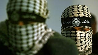 مسلحون ملثمون من كتائب شهداء الأقصى 