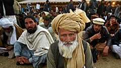 تجمع لقبيلة باكستانية في كراتشي، يوم الخميس 1 فبراير 2018، في إسلام آباد، باكستان.