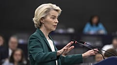 Ursula von der Leyen beszédet mond a strasbourgi Európai Parlamentben