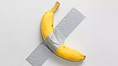 Maurizio Cattelan, "Comedian" (2019)
