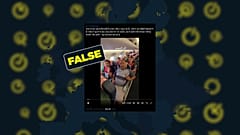 Das Video wurde mit einer Reihe von falschen Untertiteln geteilt