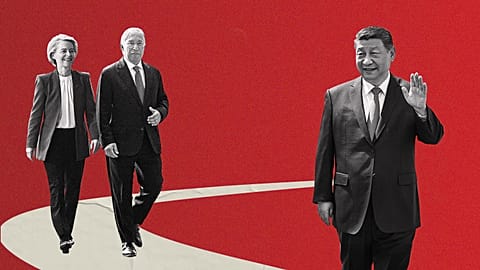 Ursula von der Leyen and Antonio Costa will meet with Xi Jinping.