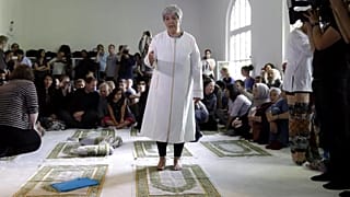 Imam Seyran Ates at the Ibn-Rushd-Goethe Mosque