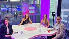 Amaia Echevarria junto a Esther Herrera, Marcos Ros y Paula Soler