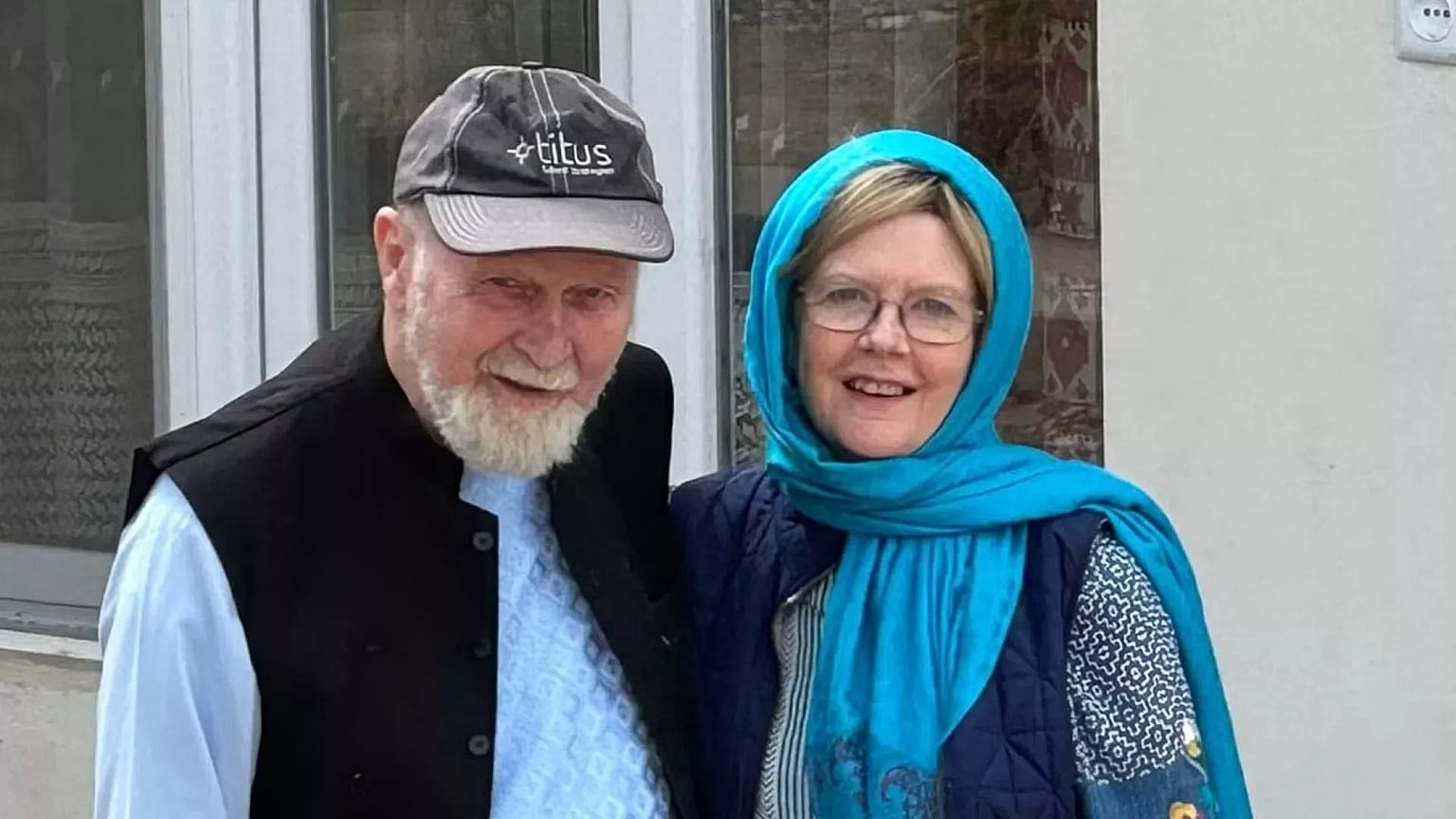 Peter y Barbie Reynolds.