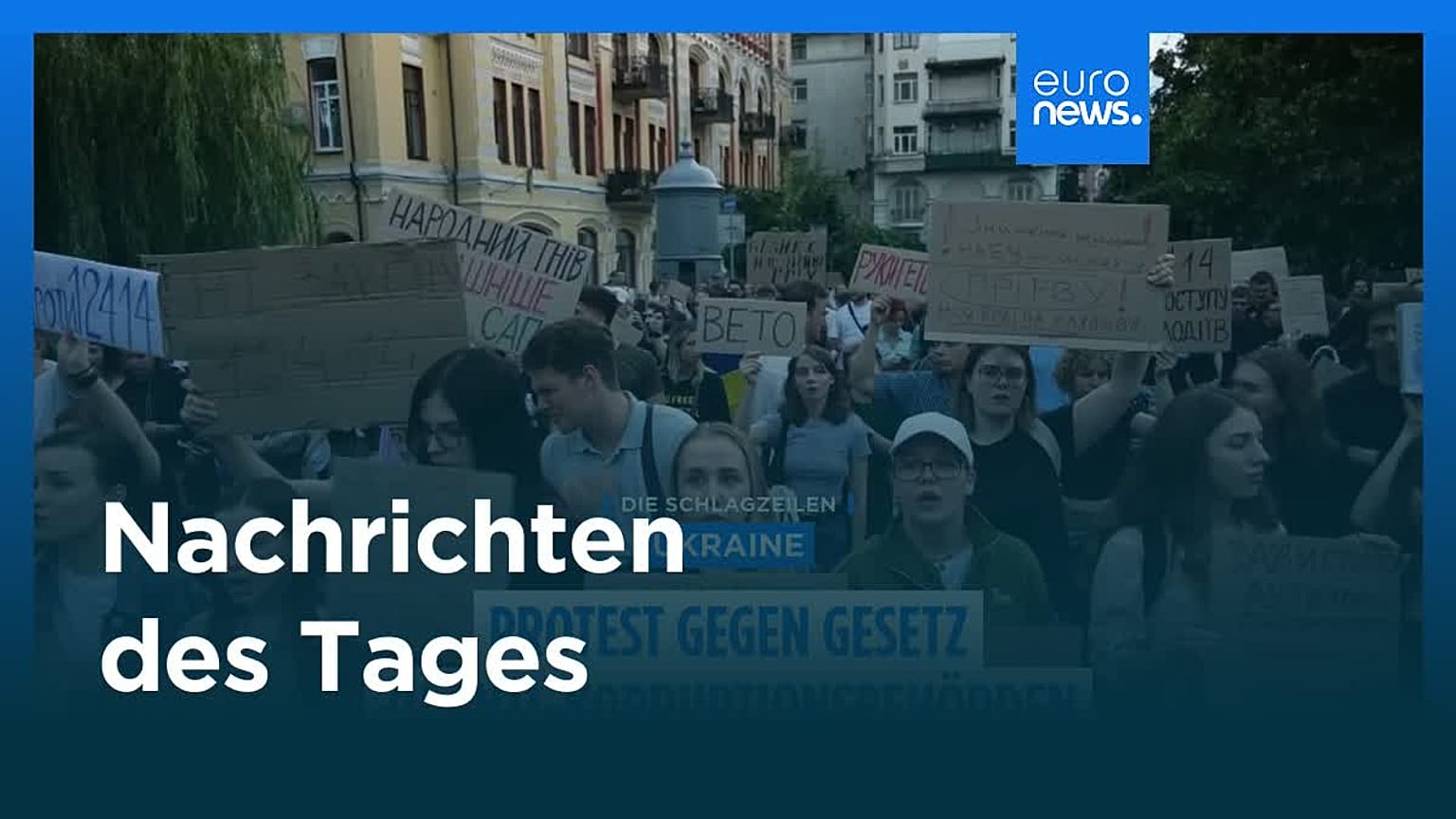 Nachrichten des Tages | 23. Juli - Abendausgabe
