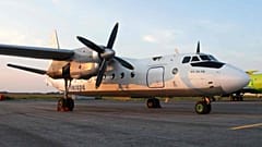 Angara havayollarına ait, kazada düşenle aynı model bir uçak.