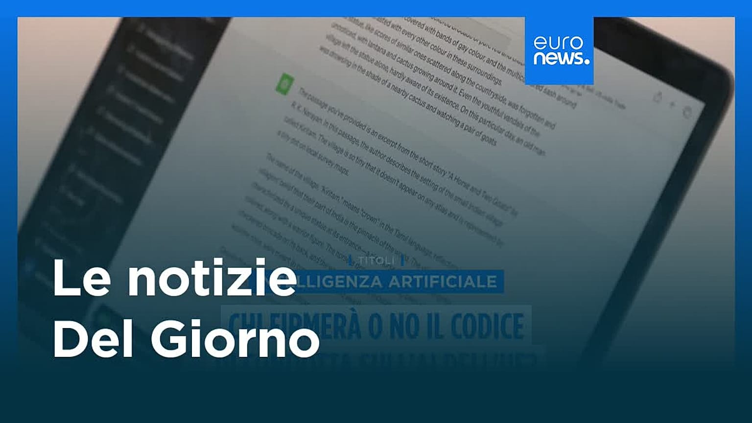 Le notizie del giorno | 24 luglio - Serale