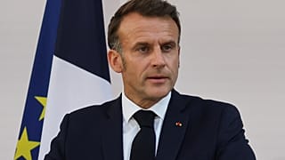 O presidente francês Emmanuel Macron