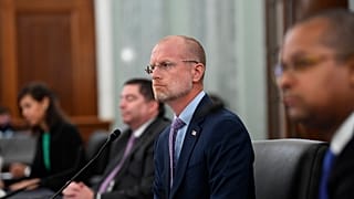 Chairman of the Federal Communications Commission Brendan Carr during a Senate hearing on Capitol Hill in Washington June 24, 2020.