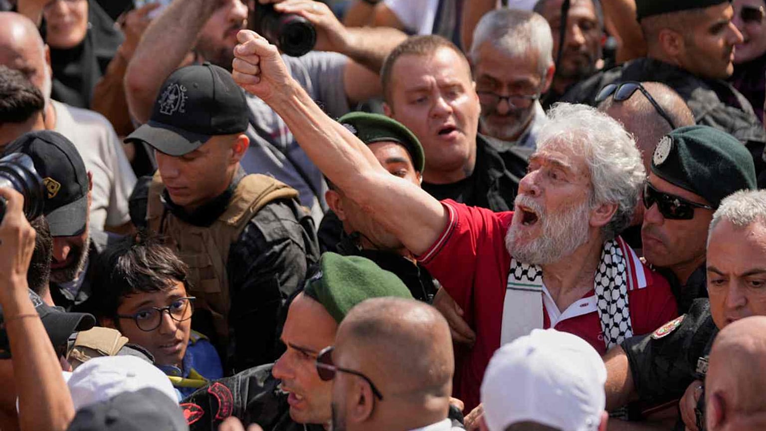 Georges Abdallah coşkuyla karşılandı