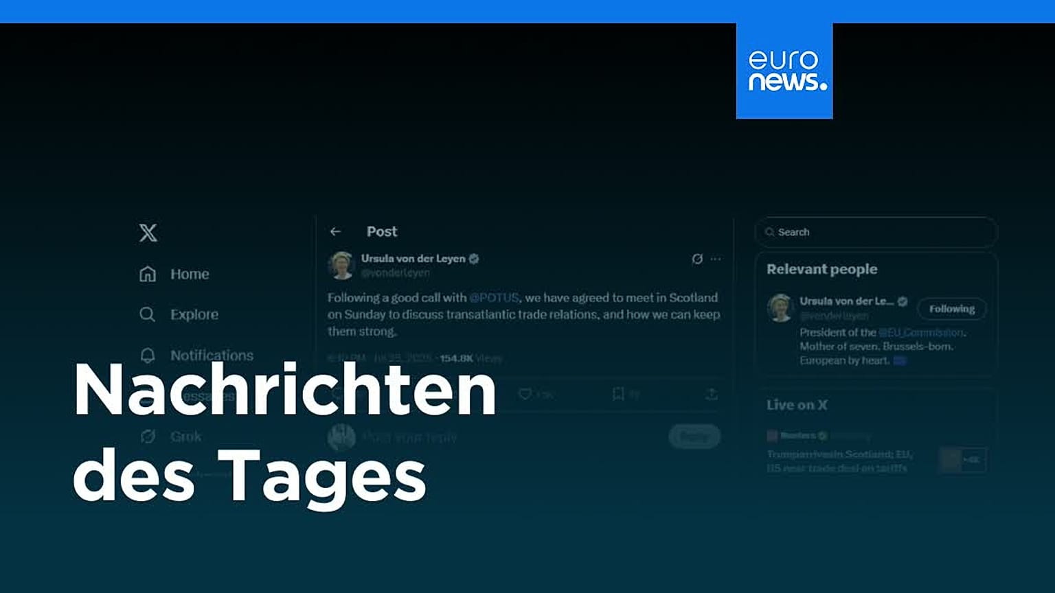 Nachrichten des Tages | 26. Juli - Morgenausgabe