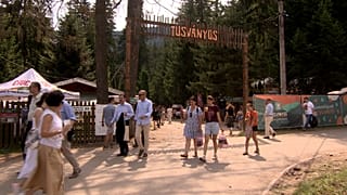 Fesztiválozók Tusványoson