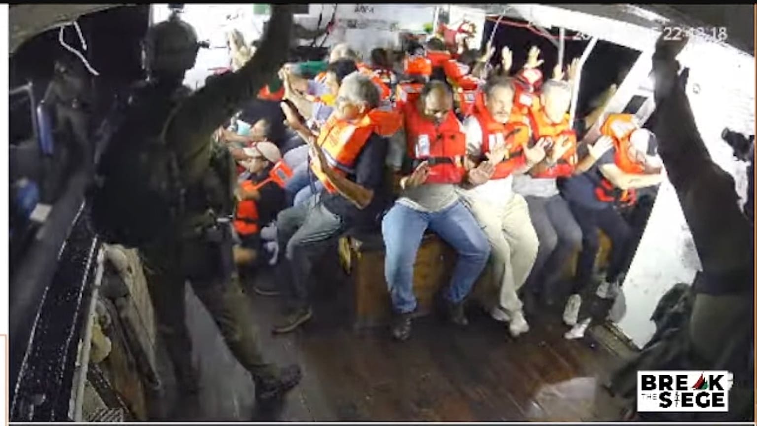 La marina israelí retiene a la tripulación y pasajeros en el barco de la Flotilla de la Libertad, 27 de julio de 2025