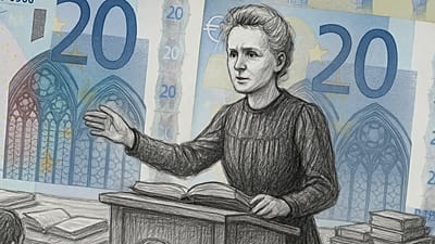 Η Maria Skłodowska-Curie μπορεί να εμφανιστεί στα νέα τραπεζογραμμάτια ευρώ - φωτογραφία απεικόνισης