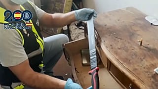 Imagen policial del operativo