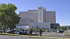 Reno'daki Grand Sierra Resort'un dışında meydana gelen silahlı saldırıya polis müdahale etti, 28 Temmuz 2025