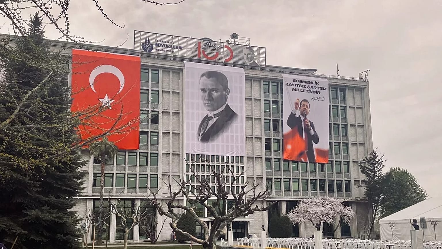 İstanbul Büyükşehir Belediyesi'nin Saraçhane'deki ana binası