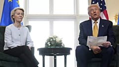 EU leader Ursula von der Leyen (CDU) made a customs deal with US President Donald Trump
