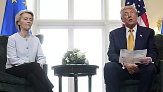 EU leader Ursula von der Leyen (CDU) made a customs deal with US President Donald Trump