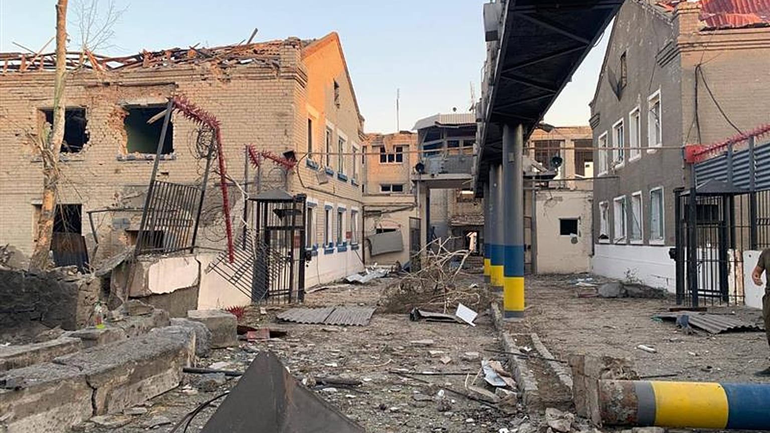 Ukrayna'nın Zaporijya bölgesindeki Bilenkivska Islah Kolonisine yapılan Rus saldırısı sonrası, 29 Temmuz 2025