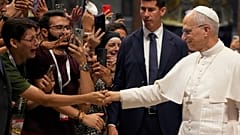 XIV. Leó pápa a fiatalok körében 2025.07.29