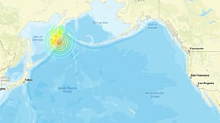 Depremin merkez üssü Kamçatka kıyıları olarak belirlendi (Görsel: USGS)