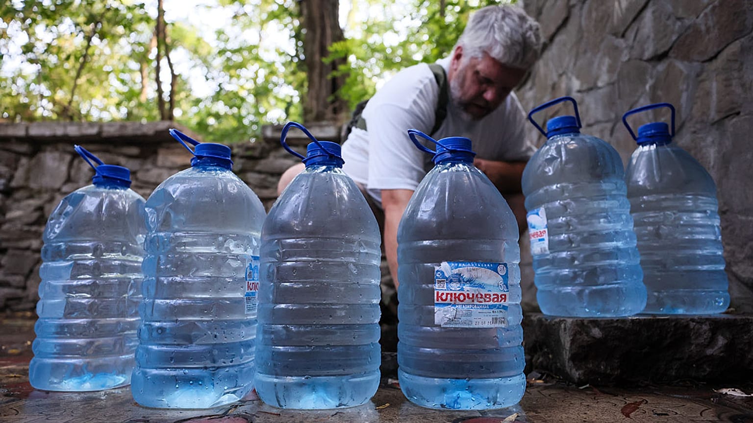 Donbaszi víz-utánpótlás