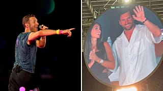 Lionel Messi y su mujer se roban el show en la famosa cámara del beso de Coldplay