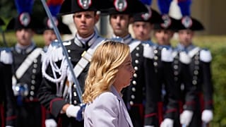 La presidente del Consiglio Giorgia Meloni