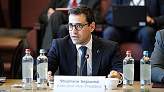 Stephane Sejourne, Comisario de Industria de la UE.