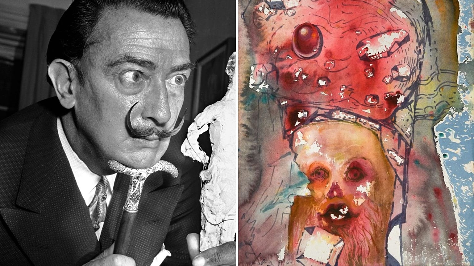 Сальвадор Дали, "Веккьо Султано" (1966). 