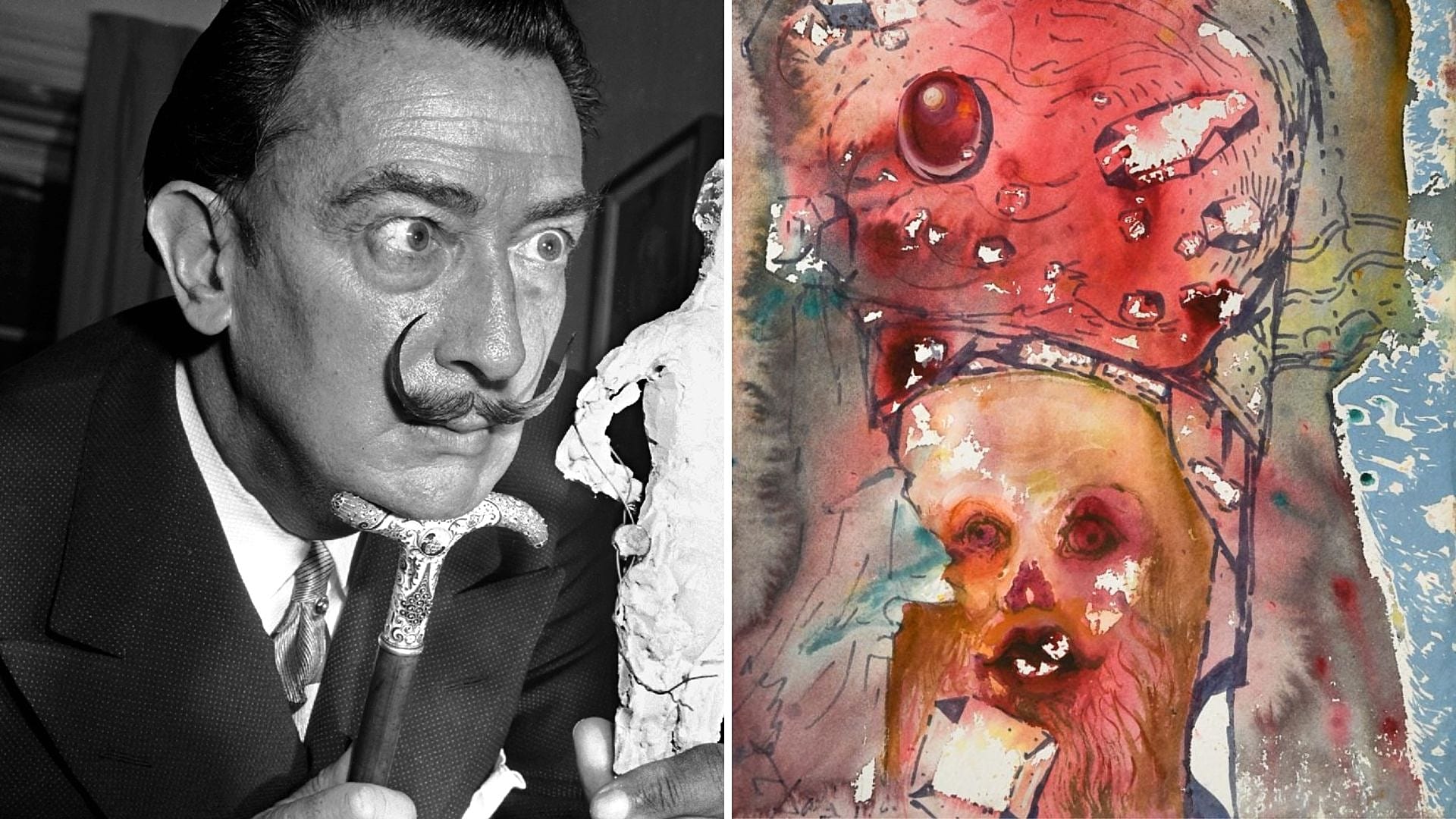 Сальвадор Дали, "Веккьо Султано" (1966). 