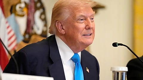 الرئيس الأمريكي دونالد ترامب