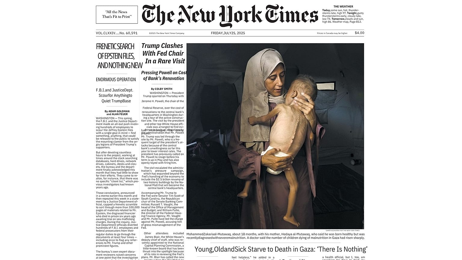 Фотография была опубликована в газете New York Times.