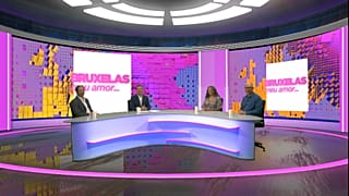 Luís Lopes no estúdio com os convidados desta semana