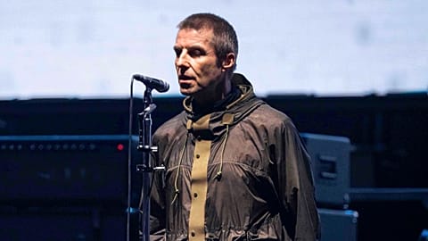 Man falls to his death at Oasis concert at London's Wembley Stadium - Pictured: Liam Gallagher