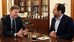 Colin Stewart és Níkosz Hrisztodulídisz 