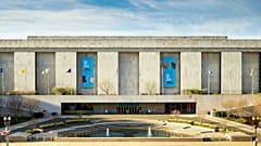 The Smithsonian Museum of American History on the National Mall in Washington D.C.