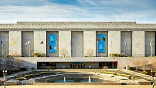 The Smithsonian Museum of American History on the National Mall in Washington D.C.