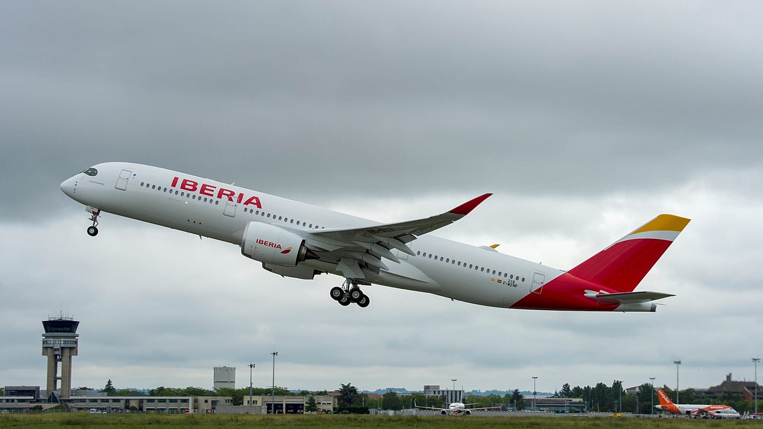 Passagierflugzeug der Iberia