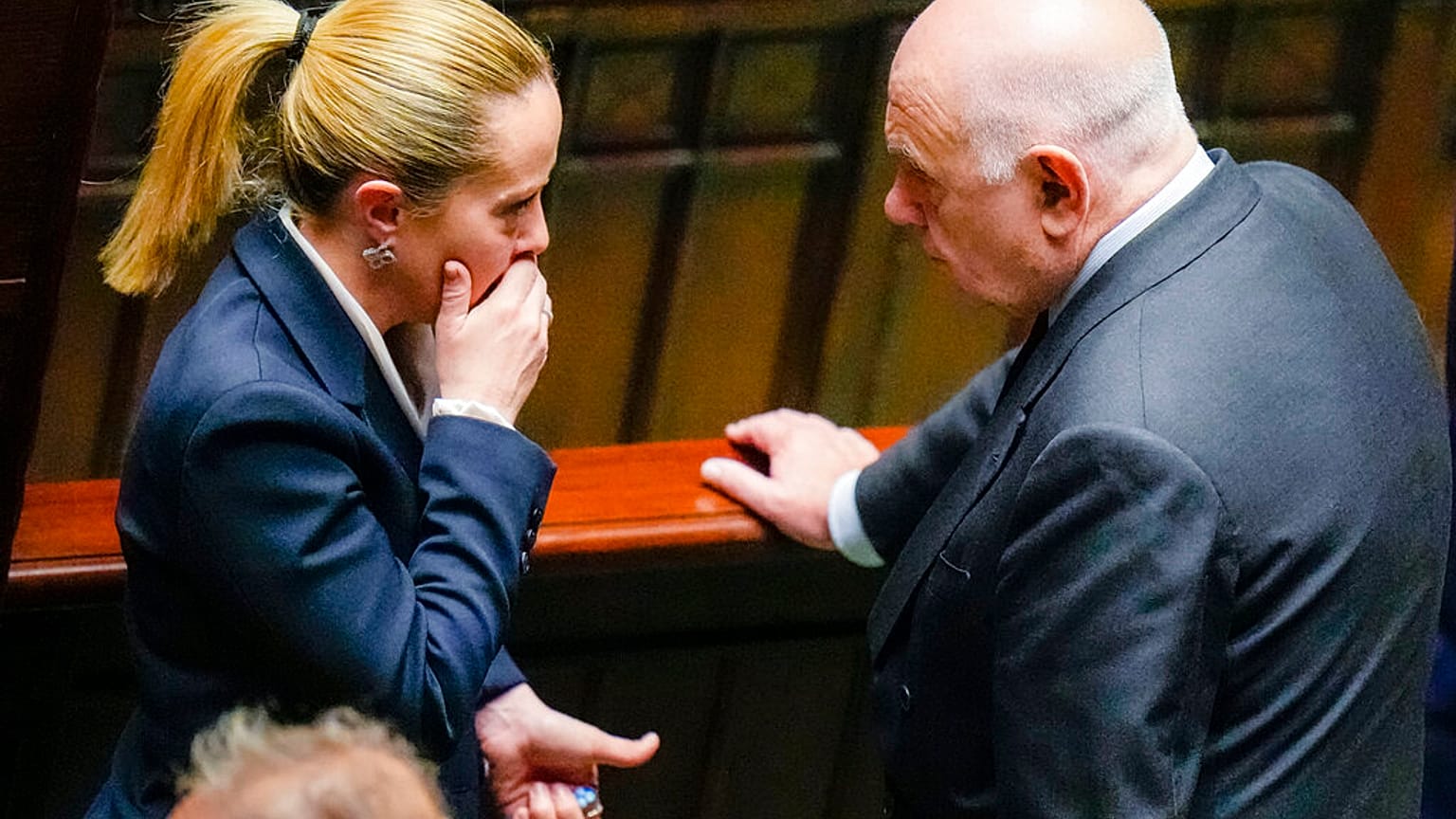 Giorgia Meloni e Carlo Nordio alla Camera, Roma, Italia, 13 ottobre 2022