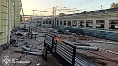 Последствия удара РФ по Лозовой Харьковской области, 5 августа 2025 года. 