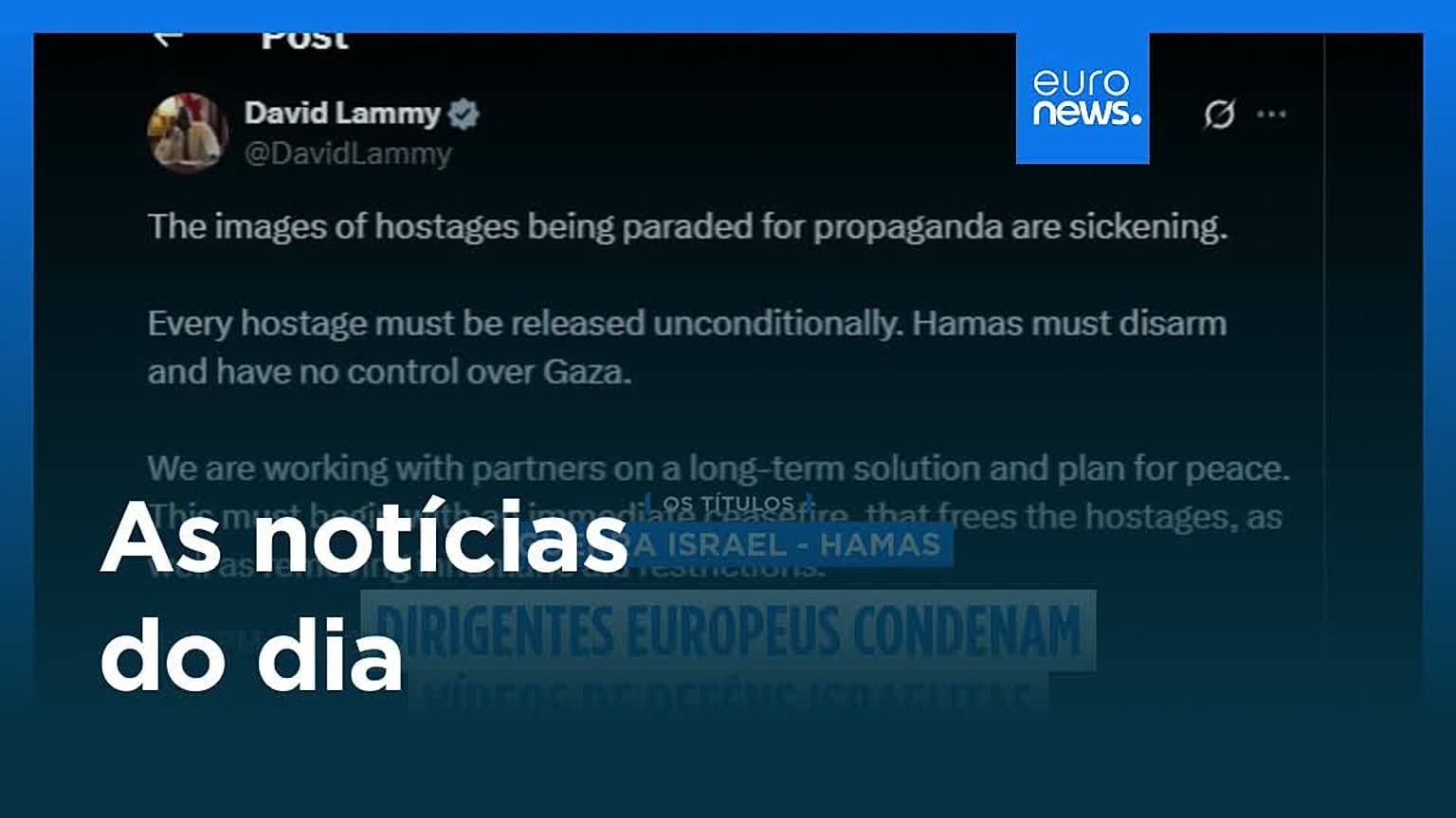 Notícias do dia | 5 de agosto 2025 - Tarde