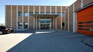 Una imagen de archivo del servicio de Urgencias del Hospital de Barbastro.