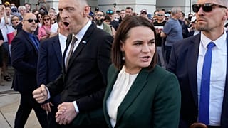 Светлана и Сергей Тихановские