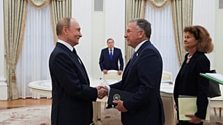 Rusya Devlet Başkanı Vladimir Putin, ABD Orta Doğu Özel Temsilcisi Steve Witkoff ile Kremlin'de, 6 Ağustos 2025