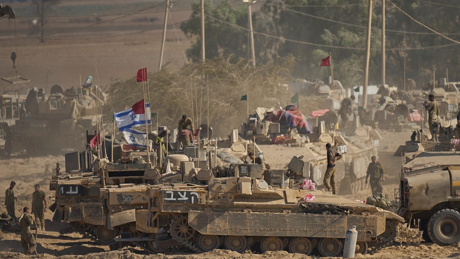 Israel tomando Gaza