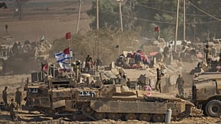Israel tomando Gaza